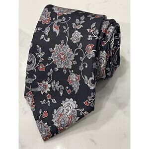 Vintage Christian Dior Monsieur Silk Neck Tie Paisley 60 x 3.5